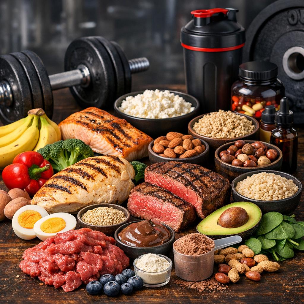 Voeding voor kracht training: tips voor spieropbouw en herstel