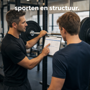 sporten alleen is niet genoeg