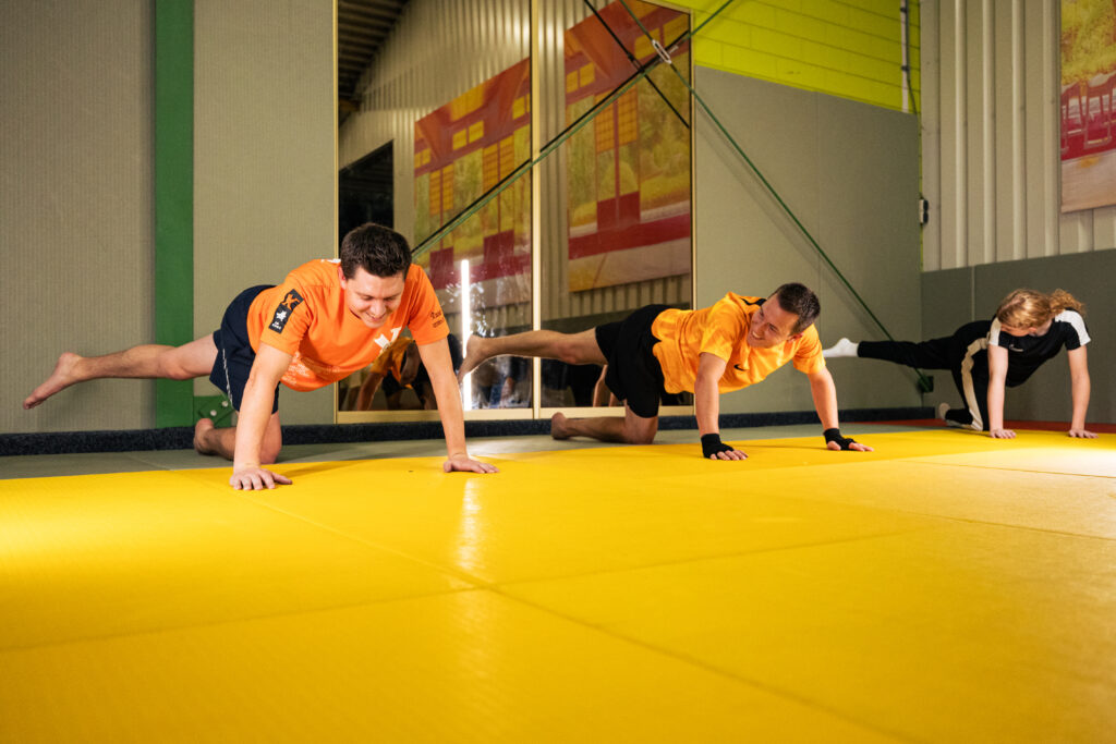 Warming-up cardio kickboksen