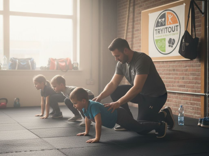 Steeds meer kinderen zijn actief bezig met trainen in de sportschool bij hen in de buurt.