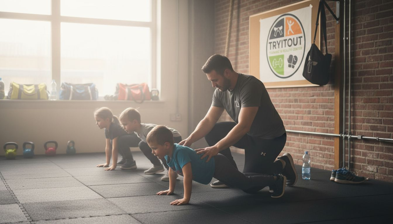 Steeds meer kinderen zijn actief bezig met trainen in de sportschool bij hen in de buurt.