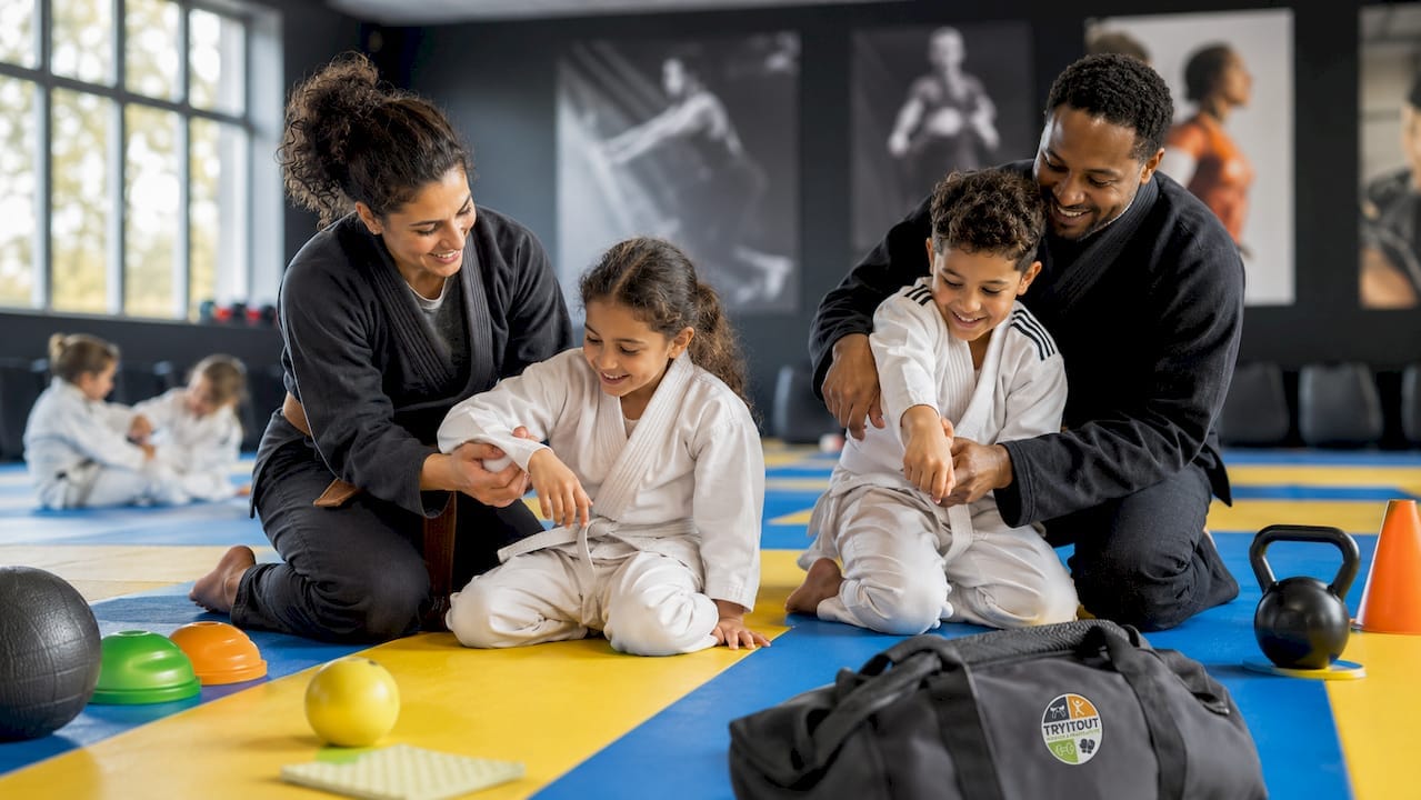 Samen met het gezin binnen sporten is niet alleen gezellig, maar ook een leuke manier om actief bezig te zijn. Of je nu een potje tafeltennis speelt, een workout doet of samen yoga probeert, het brengt iedereen in beweging en zorgt voor quality time.