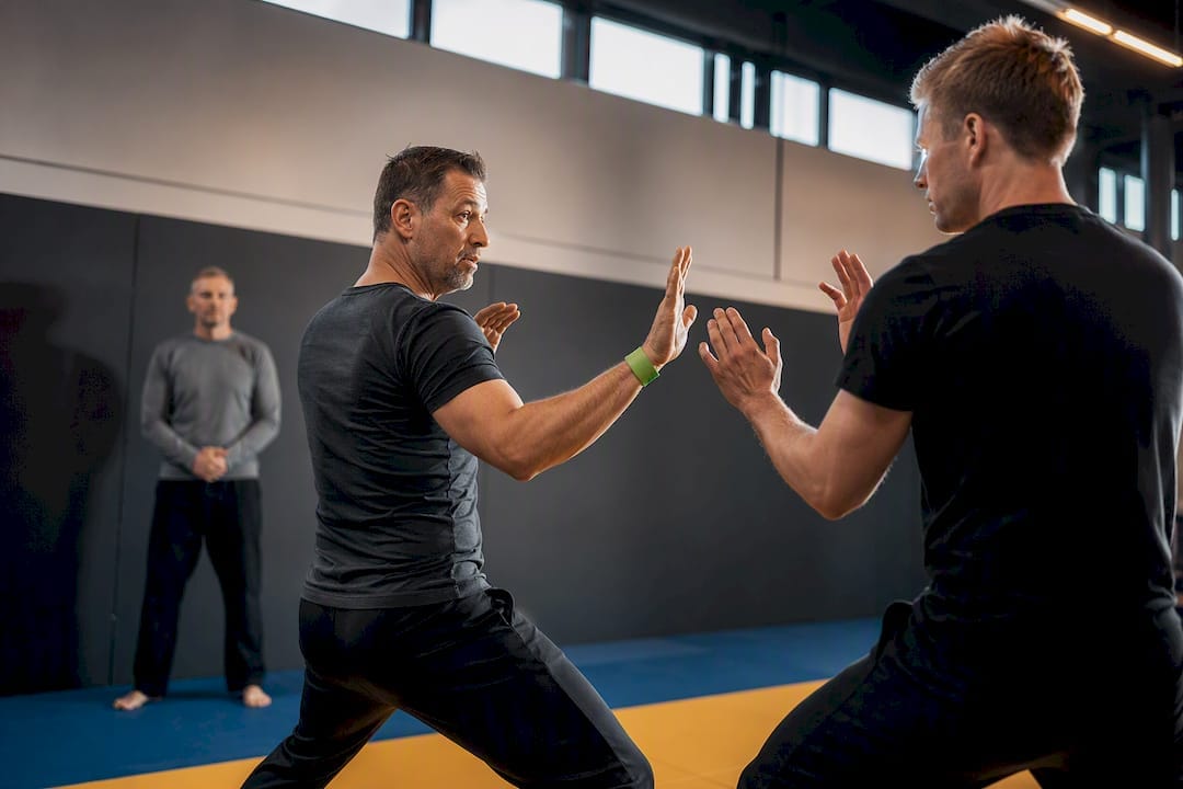 Begeleide training met sportpartners